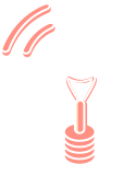 Lightbulb icon which represents the ideation and strategy approach to the team at TechDevPro